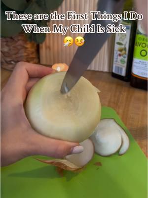 These are the First Things I Do When My Child Is Sick 🤒 Cough And Flu #momhacks #cough #remedy #sickkids #newmom #MomsofTikTok  onion in sock remedy Cough remedy for kids 