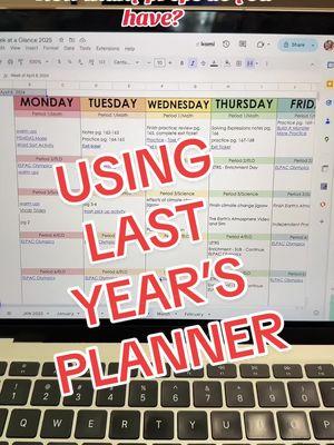 Google sheets makes it so easy to stay organized year after year! #teacherplanner #lessonplans 