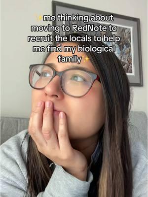 where are my Asian adoptees at lol #asian #asianadoptee #transracialadoption #chineseadoptee #chinese #china #rednote #tiktokban #littleredbook #asianadopteecomunity 