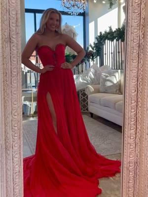 Beauty in red!❤️Prom arrivals are absolutely perfect this season!🥰  #prom #promdress #promdress2025 #promtrend #promtrends2025 #dressingdreams #dreamgirl #trendyprom #trendy #trendyy #prom2025trends #trendsforprom #promlook #prominspo2025 #prominspo #sherrihill #sherrihilldress #sherrihilldresses #sherrigirl @Mallory Alverson @Sherri Hill 