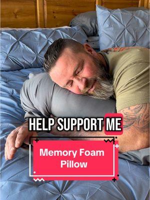 Memory Foam Pillow #neckpillow #memoryfoam #pillow #comfy #necksupport #sleep #comfortable #dream #support #emircey #tiktokholidays #falldealsforyou #TikTokShop 