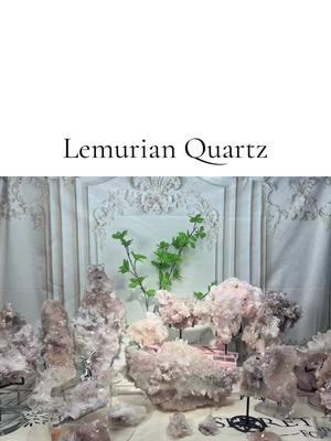 #lemurianquartz possess mystical and spiritual qualities and contain special energies and wisdom that help users connect to higher dimensions and promote spiritual growth and awakening.🌸🌸🌸🌸#crystals #crystaltok #crystalwholesaler #minerals 