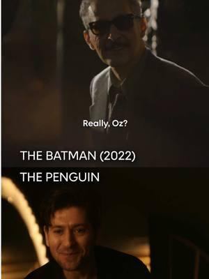 Like father like son. #ThePenguin #TheBatman #ColinFarrell #MichaelZegen #AlbertoFalcone #JohnTurturro #CarmineFalcone #HBO 