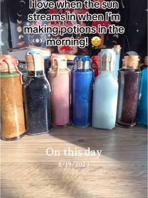 #onthisday #mesmerizing #satisfying #potion #magicpotion #SmallBusiness #handmade #deskfidget #fidgettoys #soothing 