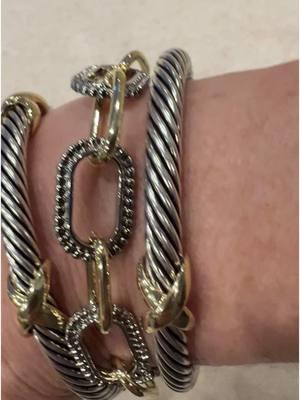 MYTYS Cuff Bracelet for Women Chain Link Bracelet #cuffbracelet #bracelet #womenbracelet #goldsilver#chainbracelet #setofthree#stackbracelets #trendy#viraltiktok #viralbracelet 