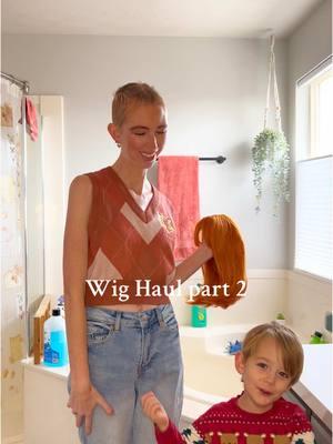 Try on wigs with me after losing hair from chemotherapy part 2😊 Wig Haul part 2 #chemo #chemotherapy  #breastcancer #breastcancerunder40 #invasivecarcinoma #cancer #cancerstory #BreastCancerAwareness #youngadultcancer #cancerdiagnosis #youngbreastcancer #fightingcancer #breastcancerin30s #breastcancerjourney #hairloss #shavinghead #buzzcut #pixiecut 