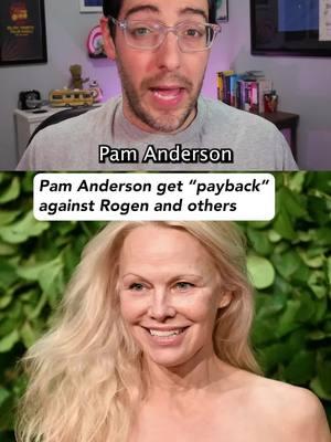 Pam Anderson says she’s getting the ‘best payback’ against Seth Rogen and Sebastian Stan (Sources: Sirius XM, Variety, People, Netflix) #pamelaanderson #pamanderson #sethrogen #sebastianstan #pamandtommy #thelastshowgirl #tv #movies #movietok #filmtok