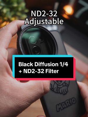 How does the black diffusion 1/4 + ND2-32 filter work?🔥📷@gambideestudio #kfconcept #kfconceptvndfilter #ndfilter #vndfilter #lensfilter #videofilm #beforeandafter #filtereffect #filmmaking #landscapephotography #outdoorvideography #videographerlife #tutorial #howtotiktok