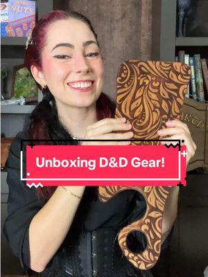 Lil unboxing video :) thank you @ArtCarp for the cool gear!! #unboxing #review #dnd #dicebox #mimic