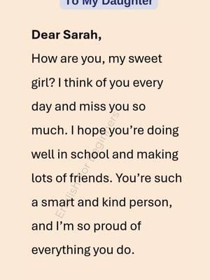 English for Beginners. A loving letter from Mum to her Daughter. #englishforeveryone #learnenglish #englishspeaking #speakingpractice #learnenglishdaily #easyenglish #easyenglishsentences #englishcourse #english #englishforbeginners #practiceenglish #learnenglishonline #speakenglish 