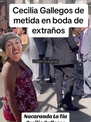 Como olvidar el día que la tía Cecilia gallegos andaba entre la boda #chisme #nacaranda #cecigallegos7 