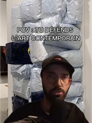 Attention, il y a des trucs très cool dans l’art contemporain. Mais pas les œuvres poubelles sur le mur. Deso.  #apprendresurtiktok 