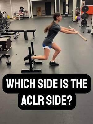 Which side is the ACLR side? Check my story for a hint. #aclrehab #aclrehabilitation #aclsportsmedicine #aclreturntoplay #aclreturntosport #aclrecovery #aclsurgery #aclsurgeryrecovery #aclsurgerydone #aclphysicaltherapist