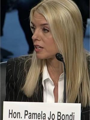 Pam Bondi, the president-elect’s attorney general nominee, pledged to “restore confidence and integrity” at the Justice Department during her confirmation hearing Wednesday.   “My overriding objective will be to return the Department of Justice to its core mission of keeping Americans safe and vigorously prosecuting criminals — and that includes getting back to basics: gangs, drugs, terrorists, cartels, our border and our foreign adversaries,” she told the Senate Judiciary Committee.   Ms. Bondi, a former Florida attorney general, said she would make it her mission to “make America safe again” and end “partisanship and weaponization” at the Justice Department.   “If confirmed, I will fight every day to restore confidence and integrity to the Department of Justice — and each of its components,” Ms. Bondi said. “The partisanship, the weaponization will be gone. America will have one tier of justice for all.”   Watch more at c-span.org #pambondi #justicedepartment #doj #attorneygeneral #senate #cspan 