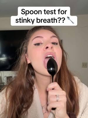 Lick a spoon to see if you stink 😷 #scentless #supplements #scentlesssupplement #scentlessdeodorant #scentlessdeodorizer #deodorant #deodorantsupplement #cleangirl #cleangirlaesthetic #stinkybreath 