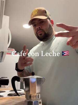 Café con Leche 🇵🇷 #cafeconleche #caferico #puertorico #greca #cafeenlagreca #4upage 