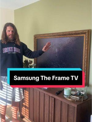 Let’s see what all the hype is about #samsungframetv #samsungtv #tv 