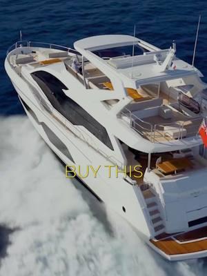 Sunseeker 76 — 6,500,000 USD Using top of the line materials, and with a well-thought-out layout, that gives the owner ample room for bringing their friends and family on overnight trips. There is a reason why the English constructed Sunseeker 76 is one of my top choices within the 70 foot range.  #denison #onewateryachtgroup #walkthrough #yacht #yachts #boat #miami #miamibeach #yachtinglifestyle #charter 