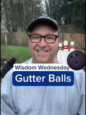 Hey Kids! 👋🏻👋🏻 Today’s wisdom comes from my brother Rick He compares life’s decisions to bowling—overreacting to mistakes often leads to new ones because we tend to over correct. Like throwing a gutter ball to the right followed by a  gutter ball to the left. Instead of swinging wildly from one extreme to another, pause, assess, and make small adjustments.  See the gutters as guidelines giving you feedback toward the goal of getting the ball down the middle of the lane. It usually takes minor corrections to accomplish that - in bowling and in life! 🤓 I hope you have a great day God bless you! #dadhowdoi #dad #wisdomwednesday #wisdom #bowling #gutterball #dadtips #dadwisdom #dadsoftiktok #growth #helpful 