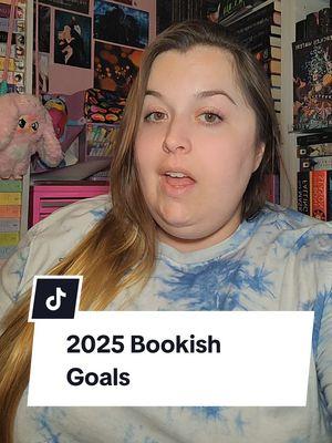 I have a lot of goals for the new year, let's hope I achieve them and more!! #bookishgoals #2025goals #bookish #BookTok 