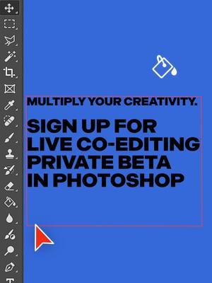 Two cursors, one masterpiece 🎨👯‍♂️ Ready to create together? Check link in bio for more details on how you can join the private beta! #PhotoshopTutorial #MadeWithPhotoshop #LearnPhotoshop #PhotoshopTips #PhotoshopMagic #Photoshop101 #Photoshop #CreativeEditing #TikTokPhotoshop #EditWithMe