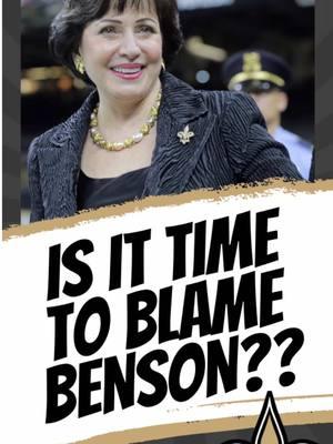 Is Gayle Benson part of the problem or partially to blame for Mickey Loomis’ actions?? ⚜️ #Saints #WhoDat 