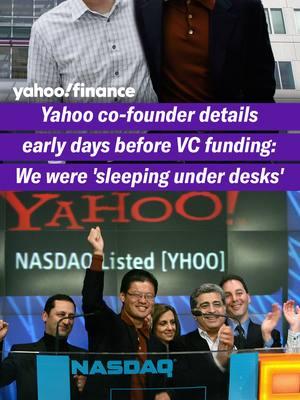 Yahoo co-founder details early days before VC funding: We were ‘sleeping under desks’. Yahoo co-founder Jerry Yang joined Yahoo Finance's 'Opening Bid' podcast with host @briansozzi. #yahoofinance #yahoo #standforduniversity #vc #vcfunding #web #techtok #technology #yahoofinancepodcast #yahoofinanceopeningbid #podcast #podcastclips