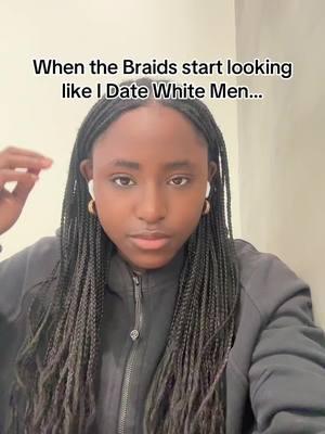 Hair appointment has been booked. #fyp #blackgirl #darkskingirl #braidstutorial #braidstyles #blackgirlmagic #blackgirls #blackgirlmakeup #foryoupage #blacktiktokcommunity #black 