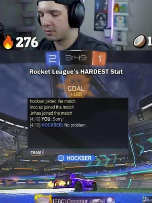 Rocket League's HARDEST Stat to Achieve #jamaicancoconut