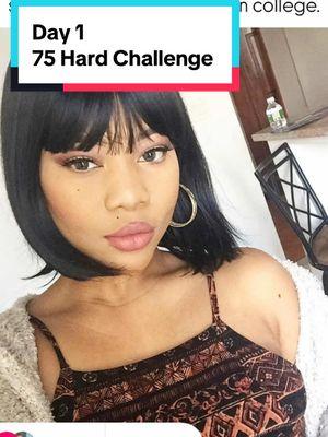 Frfr I have to lock in now because she said so!#75hardchallenge #75hardblackwomen #adhdblackwomen #75hardchallengewomen 