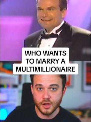 That eyeroll at 26 seconds 👀 Who Wants to Marry a Multi-Millionaire? A question that would lead to one of the worst TV shows of all time and quite a bit of controversy. #tvshow #tvshows #television #realitytv #realityshow #tvtok 