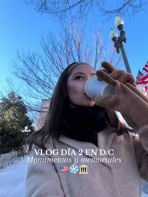 Día 2 en USA 🇺🇸 todo hermoso 🥹 síganme en Ig les muestro cada detalle: @clau_marchesi 🫶🏻  #viaje #vlogviajes #grwm #estadosunidos #inviernousa #washingtondc #vlogdeviaje #outfit #outfitinspo #turismo #washingtonmemorial #monumento #abrahamlincoln #forrestgump #dc 