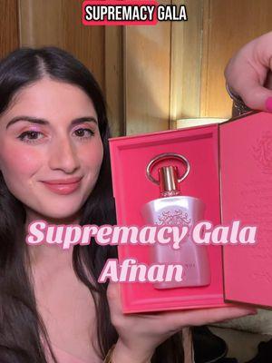 My thoughts on Supremacy Gala by Afnan! What a beautiful and delightfully pink perfume - it’s sweet enough for thr gourmand lovers, floral enough for those who love gardenia, and altogether just a lovely easy reach perfume! #sponsored #afnanpartner #afnan #afnansupremacygala #arabperfume #perfumecontentcreator #arabfragrance #affordableperfume 