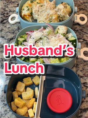 Lunch for my Husband 💙 #satire #husbandslunch #packedlunch #wifelife