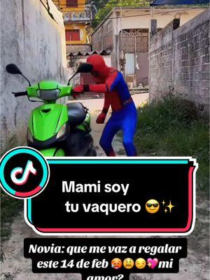 Asi oh mas romantico mami #onthisday #spiterman #spiderman #meme #14defebrero #youngarcia97 #viralvideo #novia #esposa 