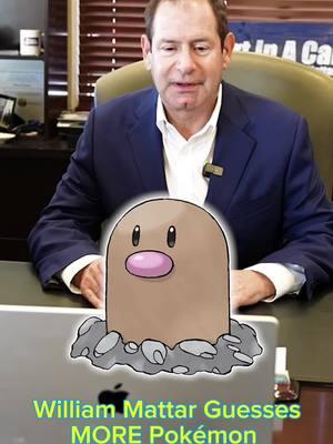 How he saw Diglett and thought Tombstone, I cannot explain 😂 #fypシ #williammattar #caraccident #caraccidentlawyer #funny #pokemon #pokemonguess 