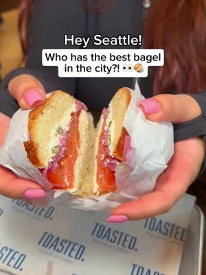 TOP BAGEL SPOTS IN SEATTLE? Do you agree?  To celebrate National Bagel Day, we’ve visited our favorite bagel spots in Seattle! From classic NYC bagels to Seattle-style lox bagels and every kind of bagel in-between, we think the city has some pretty amazing bagel gems!  Which one are you visiting to celebrate National Bagel Day?  Featuring:  🥯 @dingfeldersdeli  🥯 @toasted.seattle  🥯 @oxbow_montlake  🥯 @oldsaltseattle_  🥯 @zylberschtein  🥯 @heybagel_wa  🥯 @loxsmithseattle  #seattlethingstodo #seattle #seattlefoodie #mysecretseattle #pnw #seattleeats #seattlewashington #bestofseattle #seattlerestaurants #nationalbagelday #bagelday 