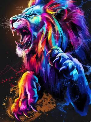 The lion roars #lion #roars #Goks5 #custom #artwork #appreciation #live #3d #california #losangeles #fire 