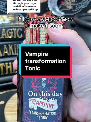 #onthisday #vampire #magicpotion #handmade #mesmerizing #potion #satisfying #SmallBusiness #deskfidget #fidgettoys #eyecandypigments 