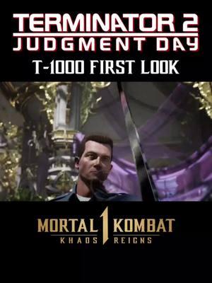 first look at the t-1000 in mortal kombat 1 #mortalkombat #mortalkombat1 #mk1 #gaming #playstation #xbox #gamer #terminator #terminator2 #t1000 #arnoldswarzenager 