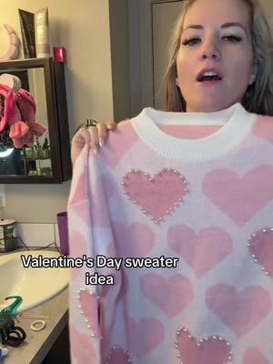 #sweater #sweaterweather #valentinesdaysweater #valentinesdayattire #valentinesoutfit #valentinesoutfitideas 