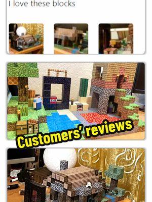 The reviews and photos from some customers, thanks! #magneticblocks #buildingblocks #Minecraft #minecraftblocks #minecraftideas #minecraftbuilding #magnetictoys #magneticcubes #toysforkids #tiktokmademebuyit #fyp 