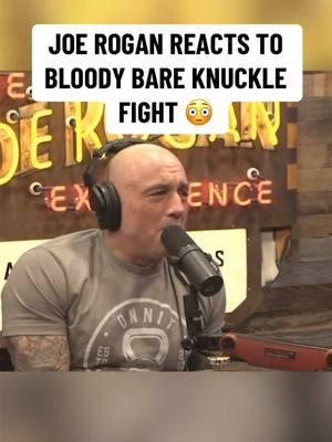 His face looked like a tomato 🍅 #BYBExtreme #BareKnuckle #Boxing #JoeRogan