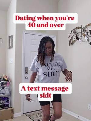 Dating when you're 40 and over: A text message skit #40plus #fypageシ  #40andoverclub  #40andover #datingstory  #datinglife  #40plusclub #relatable #genx #datingover40  #textmessage #Relationship  #forwomen #dating #formen #kevinsamuels  #lifeinyour40s #40andup