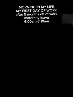 honestly the day went way better than expected. it’s truly the anticipation that kills you, but in the end I forget how busy I am 24/7 throughout the day that I didn’t have time to stop and think about how sad I am to not be hanging with my girl ❤️‍🩹✨ #mom #momlife ##baby##babygirl##morningvlog##grwm##morningroutine##workingmom##workingmomvlog##workingmoms##maternityleave##teacher#CapCut 