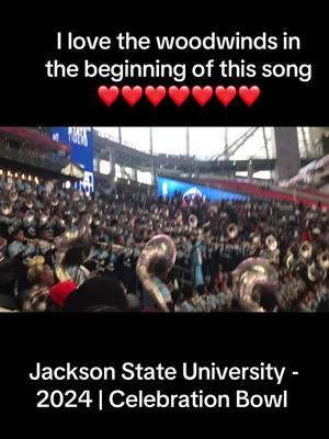 Jackson State University - 2024 Celebration Bowl #fyp #2024 #creatorsearchinsights #hbcu #marchingband #schoolband #schoolbanda #jacksonstateuniversity #sbots24 #collegesanduniversities #throwback #marchingbandlife #2025 