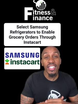 Samsung’s smart refrigerators will use AI technology to suggest groceries for you to buy on Instacart.  . The service uses “AI Vision Inside” on Samsung’s fridges, which leverages a camera above the fridge door to see when you put items into your fridge as well as when you take them out.  . @Samsung @Instacart @SamsungUS  . #greenscreen #samsung #instacart #groceryorder #aitechnology #stockstowatch #investing #aitiktok #smartrefrigarator #fyp #fy #fyy #foryoupage 