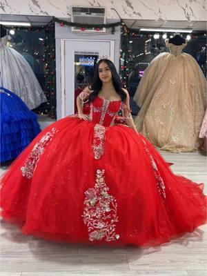 3619 W 26th St, Chicago!  #quince #dressshopping #quinceanera #coquette #rose #dressboutiqe  #red #bows #reddress  #sweetsixteen #misquince #sweet16 #myquinceworld 