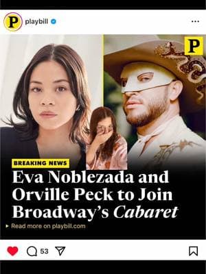 trying SO hard to be normal about this (and failing) #evanoblezada #orvillepeck #broadway #cabaret #kitkatclub #cabaretbroadway #broadwaycasting #bway #musical #theatre #theatrekid #mt #musical #musicaltheatre #beaniethequeenie #fyp 