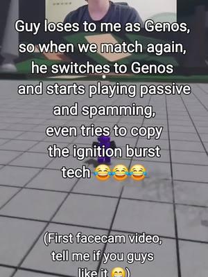 Guy loses to me as Genos,  so when we match again,  he switches to Genos  and starts playing passive and spamming, even tries to copy the ignition burst tech 😂😂😂 in The Strongest Battlegrounds #roblox #tsb #thestrongestbattlegrounds #opm #onepunchman #combo #destroyed #1v1 #fy #fyp #fypシ #uraraka #ochacouraraka #urarakaochako #bokunohero #myheroacademia#headless #headlesshorseman #headlessroblox #korblox #korbloxleg 